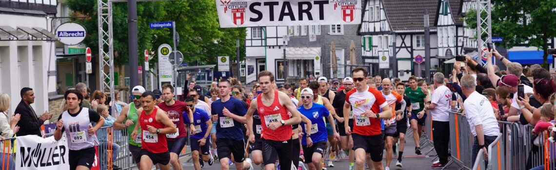 Start des 20. Herdecker City-Laufs